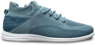 Brunswick Twisted Knit Steel Blue Ladies Size 8.5