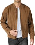 COOFANDY Men's Bomber Jacket Lightweight Stylish Light Flight Windproof Jacket Casual Windbreaker Jacket Spring and Fall