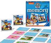 Ravensburger Paw Patrol Toys - Mini Memory Game - Matching Picture Snap Pairs Game For Kids Age 3 Years and Up