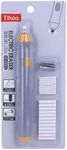Tihoo Portable Rubber Pencil Electric Eraser Gray