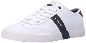 Tommy Hilfiger Men's Pandora Sneaker, White, 11