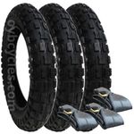 an Alternative Set of Tyres and Tubes for Phil & Teds Classic - Off Road Tread Pattern