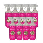 Fabulosa Multi Purpose Antibacterial Spotless Kitchen Cleaner Disinfectant Trigger Spray with Lasting Fragrance, 9 Pack, 500ml, Winter Angel (Packaging may vary)