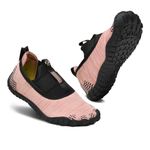 Impakto Barefoot Rooted Big Toe Box - Cross Training, Gym, Running, Walking Shoes for Women Peach