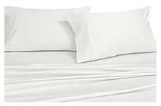 Full/Queen, White : Royal Hotel's Solid White 600-Thread-Count 3pc Full/Queen Duvet-Cover 100-Percent Cotton, Sateen Solid