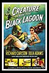 Creature From The Black Lagoon Retro Movie Poster Journal: Vintage Horror Movie Notebook