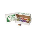 Crayola Crayon Classpack, School Supplies, Regular Size, 8 Colors, 800 Count