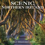 2025 Northern Ireland Calendar: Scenic Northern Ireland Family Organiser - Square Wall Calendar - Month to View - 12 Months