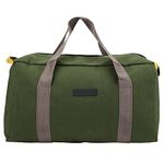 18 Inches Electrician Storage Bag Waterproof Wide Mouth Canvas Organizer Portable Multifunctional Plumbing Gardening Tool