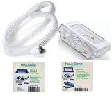 Philips Respironics Dreamstation Cpap & BIPAP Supplies Bundle including:System One_ Dreamstation Heated Tubing ,DreamStation Water Chamber, 6 Disposable Ultra-Fine replacement filters and 3 DreamStation Compatible Reusable Foam Filters For Dreamstation by Novosleep