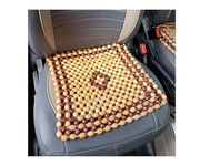 Pyengora Car Seat Cushions for Driver, Wooden Beads Seats Cover, Universal Fit for All Brand Cars