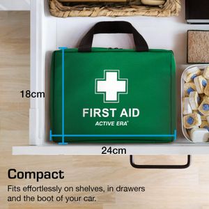 220-Piece First Aid Kit – Emergency Medical Supplies Set