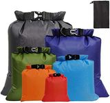 Pimoys 6 Pack Waterproof Dry Bags, 