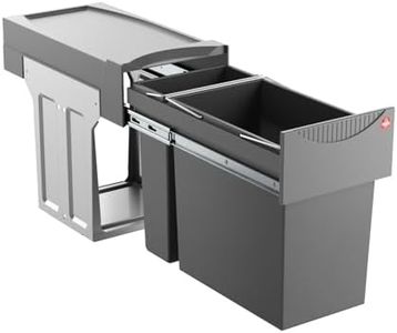Hailo 3666111 Collecteur de déchets TA Swing 30.2/31 pour armoires d'une Largeur Minimale de 300 mm avec Porte pivotante