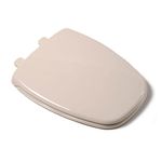 Comfort Seats C1B3E9S-01 EZ Close Premium Eljer New Emblem Design Plastic Toilet Seat, Elongated, Bone