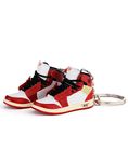 MPK 3D Mini shoe keychain Novelty and interesting gadgets decorations Birthday Children's Day Great for Kids Parties gifts, Red(a Pair of Shoes), mini
