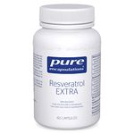 Pure Encapsulations Resveratrol EXTRA - 100 mg Trans-Resveratrol - For Healthy Cellular Function - Antioxidants Supplement - Non-GMO & Gluten Free - 60 Capsules