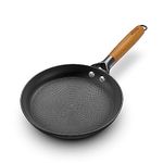 imarku Frying Pan - 8inch Non Stick Frying Pans Small Cast Iron Skillet, Dishwasher Safe Pans for Cooking, Long Lasting Nonstick Egg Pan Omelet Pan with Ergonomics Detachable Handle