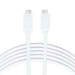 20ft USB C to USB C Cable - Extra Long USB Type C - Compatible with Samsung, iPad Pro, Android Devices, Camera Tethering and More (White)