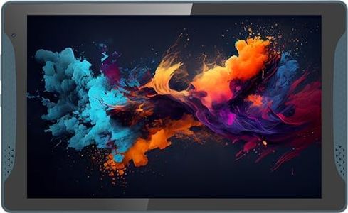 Logicom - Tab Stand Pro 2 Tablet - 10.1 inch HD Display - Built-in Stand - 64 GB - Android 13-6000 mAh Battery - Bluetooth 5.0 - Blue