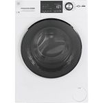 GE GFW148SSMWW Frontload Washer with Steam, 2.4 Cu. Ft. Capacity, White