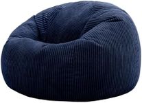 icon Kingston Cord Bean Bag, Navy B