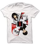 Quote Marshals Anime Hyouka Round Neck White Cottan T-Shirt for Men's S