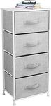 Sorbus Nightstand with 4 Drawers - 