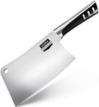 Utopia Kitchen 7 Inch Stainless Steel Chopper - Cleaver - Butcher Knife - Multipurpose Use for Home Kitchen or Restaurant by