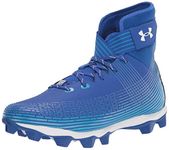 Under Armour Men's Highlight Franchise Football Shoe, Team Royal Blue (402)/Blue Circuit, 10