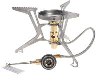 SOTO SOD-331 Single Burner, Micro Regulator (High Heat Power and Wind Resistant), High Heat Generation, Comfortable (Fuel Saving), Compact Storage (Lightweight), Separated Micro Regulator Stove, Fusion Trek