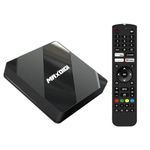 MAXDIGI X5 Android TV Box, Android 10 IPTV Streaming Box 2G 16G, 100M Ethernet, 2.4G/5GHz dual Wifi, A53 Quad core, 2 x USB 2.0, 4K Ultra HD Set Top Box, best Tv Boxes Middleware