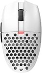 FANTECH ARIA XD7 XD7 XD7 Gaming Mouse, Wireless, Weight: 2.0 oz (59 g), Wireless, Wireless, Compatible with Both Sides, PixArt PAW3395, Optical Sensor, KailhGM8.0, Genuine Japanese Product, White XD7