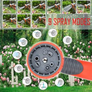 LUFENG 150FT Expandable Garden Hose – Double Latex Core, Brass Fittings, 9-Function Spray Nozzle