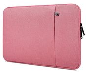 14-15 Inch Water Resistant Laptop Sleeve Case for 2018 Acer 14" Chromebook, Acer Aspire 14", HP Steam 14, HP Pavilion X360 14", Lenovo Yoga 920 13.9", ASUS L402WA 14 Inch Protective Bag, Pink