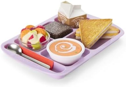 American Girl Truly Me 18-inch Doll Hungry for Hot Lunch Playset with Sandwich, Soup, Fruit, and Brownie, For Ages 6+