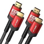 10K 8K HDMI Cable 2.1 2 Pack 6ft, J