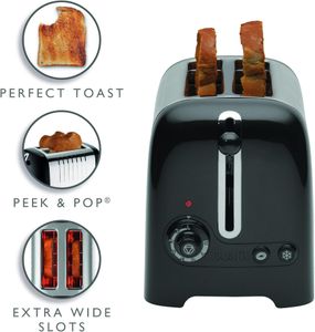Dualit 2-Slice Lite Toaster – Compact Stainless Steel