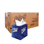 Selpak Professional Facial Tissue Cube in Bulk - 20 Facial Tissues Box Multipack - 20x48, 3ply White Tissue Paper - Absorbent, Soft and Hygienic Cube Tissue Box for Daily and Commercial Use