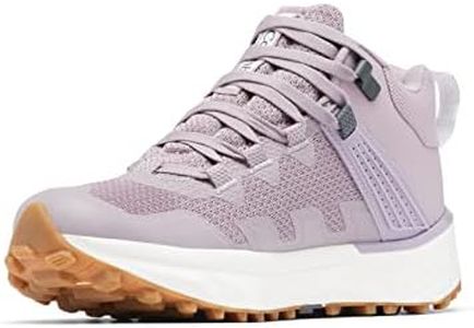 Columbia Women's Facet 75 Mid Outdry Hiking Shoe, Shale Mauve/Graphite, 9