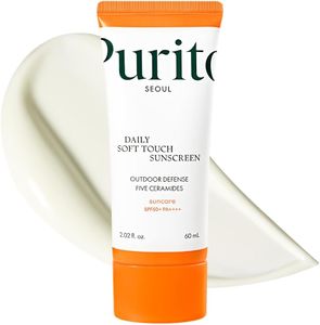 PURITO SEOUL Daily Soft Touch Sunscreen SPF50+ 60ml – Ceramides, Water-Resistant, Non-White Cast