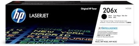HP 206X Black High-yield Toner Cart