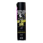 Muc-Off Dry Motorcycle Chain Lube, 400ml - Motorbike Chain Lubricant, Chain Wax for Dry Conditions - Motorcycle Chain Oil for On and Off-Road