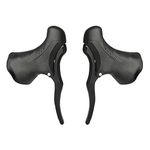 Lixada Bicycle Brake Handle 1 Pair Universal Aluminum MTB Mountain Bike Cycling Brake Levers Front & Rear Brake Levers Drop Handlebar Set Black