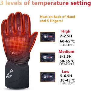 BARCHI HEAT Heated Motorcycle Gloves – Waterproof, Rechargeable