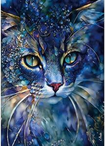 Ingooood Jigsaw Puzzle 1000 Pieces-Sneak Peek Series - ALBABLUE - Entertainment Toys for Adult Special Graduation or Birthday Gift Home Decor