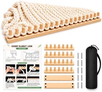 Tirphy 92 Inch Chunky Blanket Loom Kit for Oversized Blankets