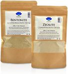 Healing Clay Detox Kit No. 1 - Bentonite 250g / Zeolite 250g