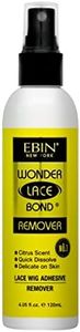 EBIN NEW YORK Wonder Lace Wig Adhesive Remover Spray - 4.05oz/ 120ml | Non-Irritating Formula Effectively Removes Adhesive Residue and Gentle Use on Hair Line