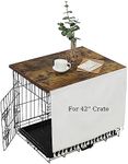 VIE DE AMAN Dog Crate Topper Wood f